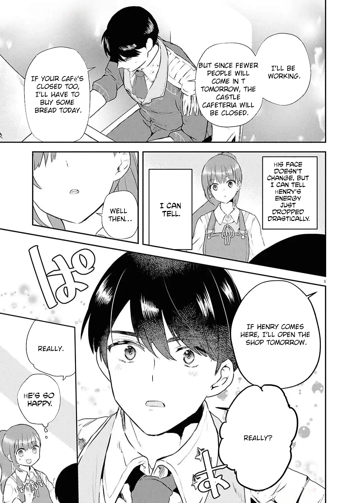 The Hideaway Café: The Mage by Accident and the Visiting Royal Secretary Chapter 4 - . Page 6